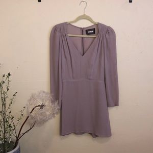 NWOT Reformation V-neck Lavender Dress SZ 4